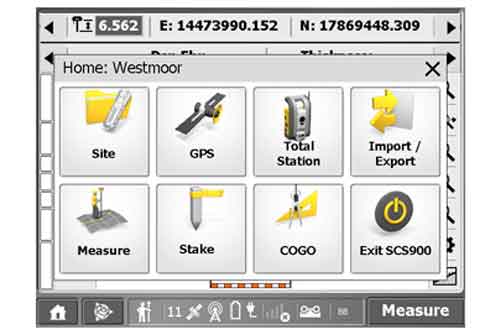 Feldsoftware | Trimble TSC 900